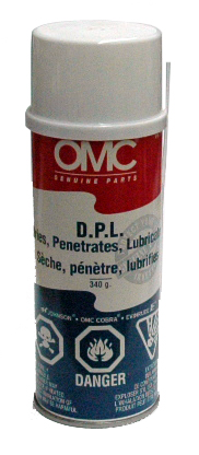 OMC D.P.L. Dries, Penetrates, Lubricaes