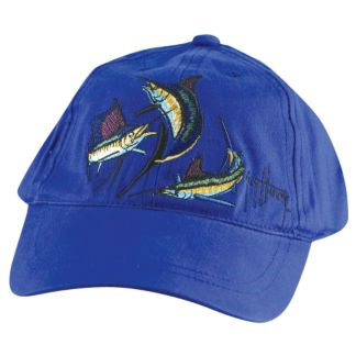Guy Harvey Kids - Grand Slam Hat in Royal Blue
