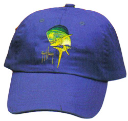 Guy Harvey Youth - Dorado Hat in Royal Blue