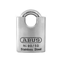 Glad voormalig Gewaad ABUS - Stainless Steel Padlock 90/50 - $39.95 - 89511 - DuskyOnline.com