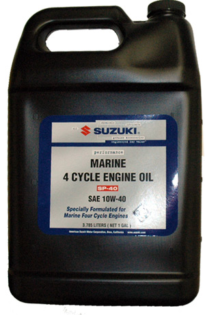 Suzuki Marine 4 Cycle Engine Oil - 6 gallon case