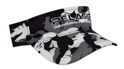 Pelagic - Performance Fish Camo Visor - Grey