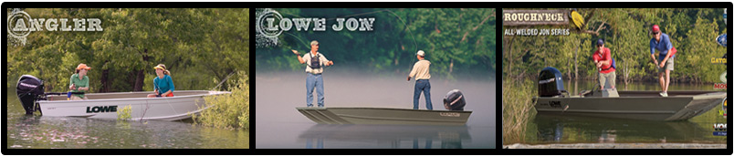 Lowe Boats - Jon Boats - Roughneck - Angler