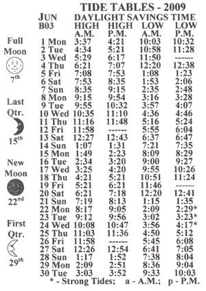 Tide Chart