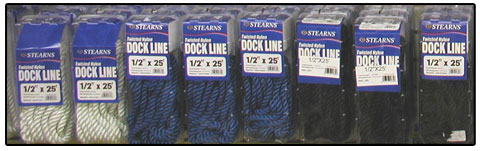Stearns Double Braded Nylon Dock Line