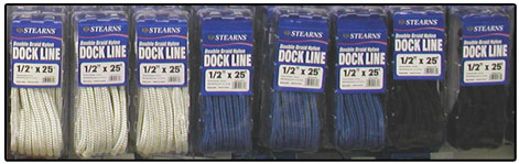 Stearns Double braded Nylon Dock Lines