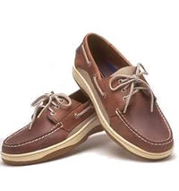 sperry billfish dark tan