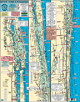 home port charts icw north palm beach to ft lauderdale 23 95 home port charts