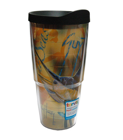 Guy Harvey Sailfish Travel Tervis Tumbler 24oz