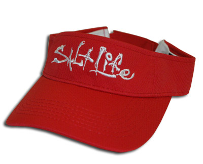 Salt Life - Signature Visor - Red