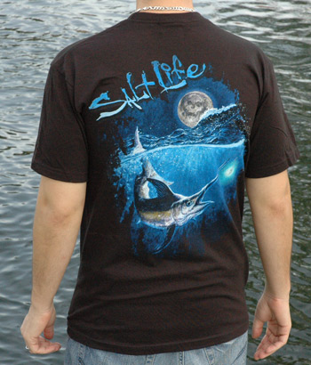 Salt Life - Night Sword Pocket Tee