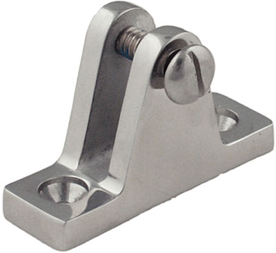 BOAT TOP HINGED RAIL MOUNT JAW SLIDE STAINLESS STEEL 7//8/"-1/" MARPAC 7-0196