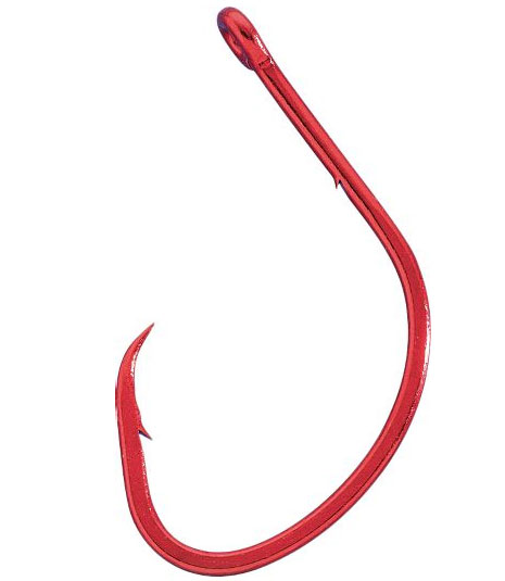 Daiichi D84Z Circle Chunk Light Bleeding Bait Hooks - 5/0, 4