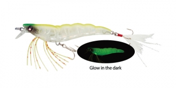 Yo-Zuri Crystal 3D Shrimp Slow Sinking - Luminescent Aurora