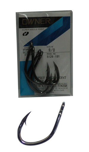 Owner - Offshore Bait Hooks size 9/0, 4 pack - $10.95 - 5129-191 - DuskyOnline.com Owner - Offshore Bait Hooks size 9/0, 4 pack - $10.95 - 5129-191 - DuskyOnline.com