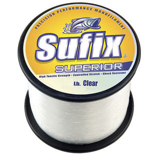 Suffix Superior Line - 50lb. Clear Mono - 2.2lb Spool - $78.95 - 647-550 